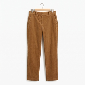 Pantalon d'hiver en velours côtelé pour femme, classique, chaud, décontracté et élégant, OEM ODM, vente en gros, usine, logo personnalisé, faible MOQ - Product Image 2