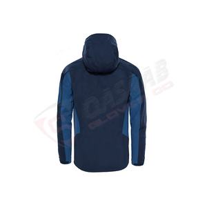 Yellow-Color OEM Logo High Quality Workwear Outdoor Winter Men Stand-Collar Windbreaker Snowboard-Waterproof Softshell Jackets - Product Image 3