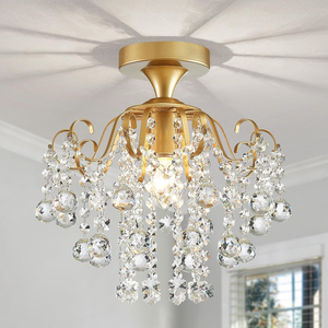 Lustre en cristal, <span class=keywords><strong>luminaire</strong></span> <span class=keywords><strong>de</strong></span> plafond moderne pour chambre à coucher, couloir, bar, cuisine, <span class=keywords><strong>salle</strong></span> <span class=keywords><strong>de</strong></span> <span class=keywords><strong>bain</strong></span> - Product Image 1