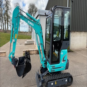 Mini-excavatrice Kobelco moderne, conçue pour le terrassement, l'aménagement paysager, les travaux publics et les excavations générales - Product Image 1