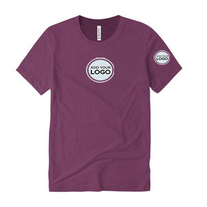 T-shirt CVC à manches courtes pour homme, coupe classique, 52% coton 48% polyester, qualité supérieure, tailles américaines, personnalisable, vente en gros - Product Image 1