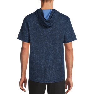 High-Performance Winter Men's 100% Cotton Fleece Regular Sleeve <b>Long</b> <b>Hoodie</b> Digital Custom Logo Breathable Solid Pattern - Product Image 2