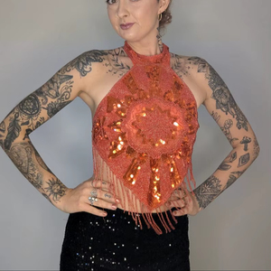 Luxury <b>Pink</b> Beaded Fringe Wedding Cape Bridal Shoulder <b>Wrap</b> Shrug Hand-Beaded Tassel Caplet for Evening Gown Party Accessories - Product Image 1