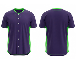 Custom <b>Baseball</b> <b>Jersey</b> Full Sublimation <b>Bulk</b> Supplier | Team <b>Baseball</b> Kit with Custom Logo & Numbers | Breathable Polyester Base - Product Image 5