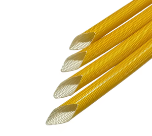 ปลอกหุ้มฉนวนไฟฟ้าจากโรงงาน ผลิตจากไฟเบอร์กลาสเคลือบ PU โพลียูรีเทน - Product Image 1