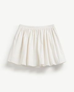 Minifalda Casual de Alta Calidad para Mujer, Corte en A, Diseño Sólido, Tejido de Algodón, Antiarrugas, Secado Rápido, Cintura Natural, para Todas las Temporadas - Product Image 1