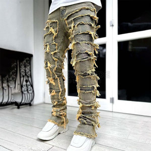Pantalones Casuales de Lona de Estilo Urbano, Cintura Media, Ligeros, Corte Relajado, Material de Primera Calidad, Moda Moderna - Product Image 3