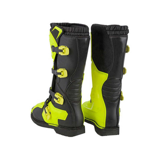 Bottes de moto en cuir jaune pour homme, grande taille, vêtements de sport, imperméables, toutes saisons - Product Image 3