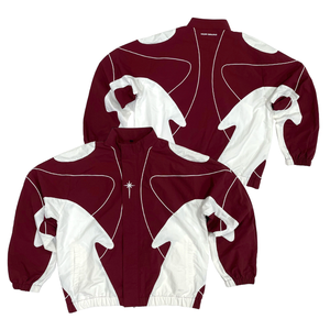 Windbreaker <b>Jacket</b> and <b>Short</b> Set Blank Patchwork Design <b>Jacket</b> Custom Contrast Color Outdoor Sports Windproof <b>Jacket</b> - Product Image 1