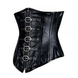 คอร์เซ็ทหนังแท้สำหรับผู้หญิง ระบายอากาศได้ดี กระชับสัดส่วน ทรงสวยทันสมัย - Product Image 4