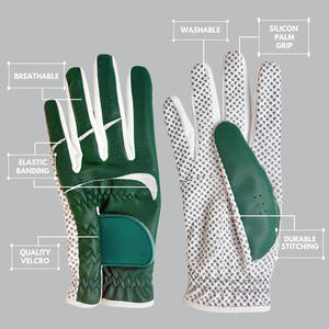 ถุงมือกอล์ฟสำหรับมือทั้งสองข้าง สำหรับผู้หญิง น้ำหนักเบา กันลื่น ซิลิโคนเพิ่มการยึดเกาะ เหมาะกับทุกสภาพอากาศ สำหรับเด็กผู้หญิง ผู้หญิง สำหรับเล่นกีฬา เทนนิส - Product Image 4