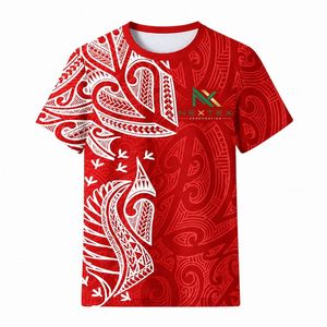 Custom Polynesian Tribal Print <b>T</b>-<b>Shirt</b> <b>Men</b> All Over Maori Pattern Sublimation Cultural Tee - Product Image 6