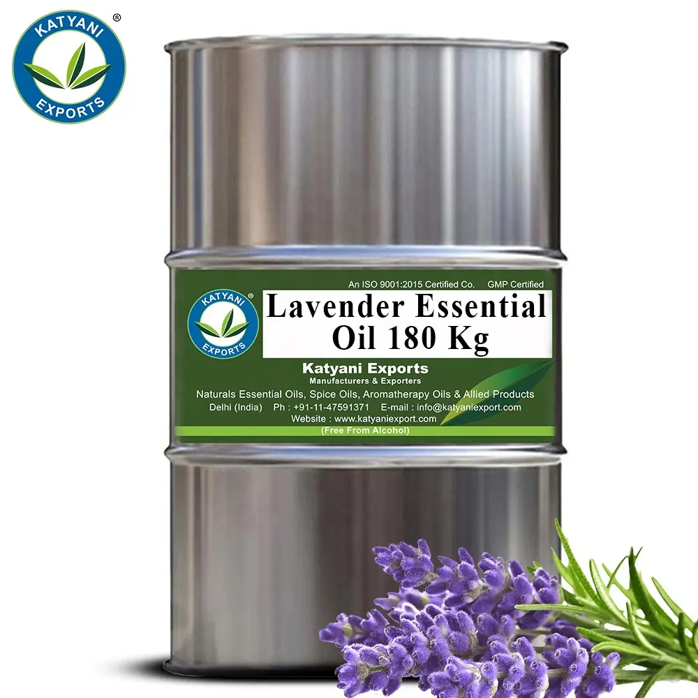 Premium Grade Organic Lavender Essential Oil in Bulk - Wholesale Price - Aromatherapy, Spa,Soap and Candle making,Sleep Spray