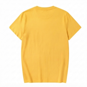 เสื้อยืดคอกลมแขนสั้นพรีเมียมสำหรับผู้ชาย สไตล์ลำลองพื้นฐาน รับทำโลโก้ แบรนด์ส่วนตัว ขายส่งเสื้อผ้า - Product Image 3