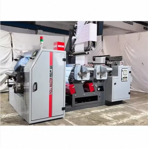 Máquina de Corte y Rebobinado de Rollos Térmicos con Impresión Flexográfica de Doble Color, Equipo de Conversión de Papel de Alta Velocidad - Product Image 5