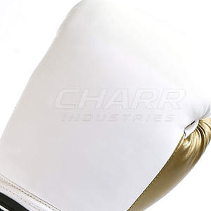 Guantes de Boxeo de Cuero de Diseño Personalizado con Costuras Resistentes, Forro de Tela Transpirable, Cierre de Gancho y Bucle, Antideslizantes - Product Image 5