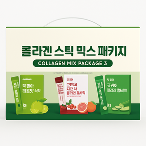 Chew de colágeno coreano con elastina y péptidos marinos para Skin Glow 60 Jelly Sticks - Product Image 1