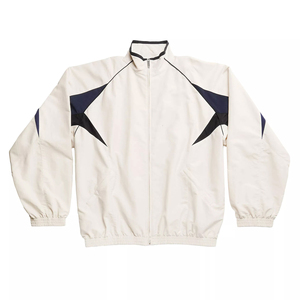 Polyester Tracksuits <b>Wind</b> <b>Breaker</b> Nylon Jacket Windbreaker Jogger Track Suit Men for Sets Winter Zip up Pants With Side Strips - Product Image 6