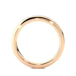 Anillo de Diamantes de Oro Sólido de 18K con Corte Redondo de 0.96 Quilates, Cultivado en Laboratorio, Alta Demanda, Joyería Fina para Compradores Mayoristas - Product Image 2