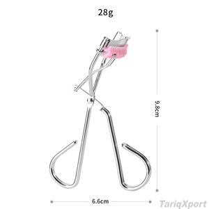 Nouveau recourbe-cils professionnel mini 2026 en plastique et acier inoxydable argenté – Outil de beauté pour recourber les cils - Product Image 4