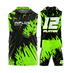 Maillot de football cousu FUSE Limited pour hommes, numéros 97 Aidan Hutchinson, 14 St.Brown, 16 Jared Goff, 26 Jahmyr Gibbs, 87 Sam LaPorta - Product Image 2