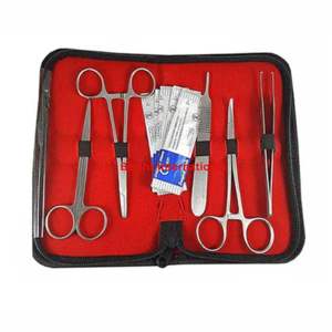 Kit de Cirugía Menor Manual al por Mayor, Juego de Instrumentos Quirúrgicos Generales, Acero Inoxidable Autoclavable, OEM - Product Image 1