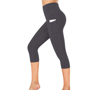 Vêtements de sport sur mesure, service OEM, leggings de yoga, vêtements de gym, taille élastique, prix bas, leggings de yoga pour femmes - Product Image 1