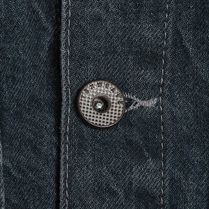 Veste en jean décontractée pour homme 100 % coton délavé à la pierre, fermeture boutonnée, coupe classique, pour l'hiver, commande en gros - Product Image 5