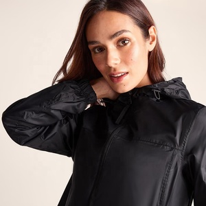 <b>Women's</b> <b>Lightweight</b> Soft Shell <b>Jacket</b> Hooded Zip Up Windproof Waterproof Outdoor Coat <b>for</b> Hiking Travel - Product Image 5