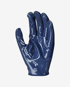 Professional <b>Leather</b> American Football Gloves Men High Tack Sticky Palm Snug Fit Breathable Custom Logo Bulk Factory Direct - Product Image 2
