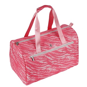 Sac de voyage et de sport ZIG ZAG DIGITAL PEARL DUFFLE PINK élégant et spacieux, disponible à la vente - Product Image 5
