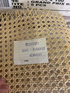 Rouleau de cannage en rotin blanc blanchi de haute qualité, cannage naturel tissé, fournisseur en gros du Vietnam - Product Image 1