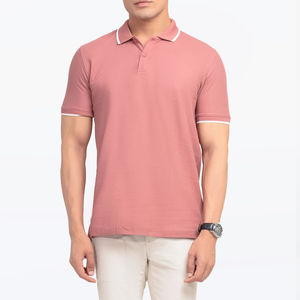 Camiseta de Manga Corta para Hombre, Tejido Transpirable, Anti-Pilling, con Logotipo Personalizado de Alta Calidad, Color Sólido, OEM, Nueva Llegada 2026 - Product Image 1