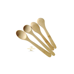 Natural Bamboo Spoon Premium Handmade Tableware for Dining Kitchen Wholesale Supply - Product Image 3