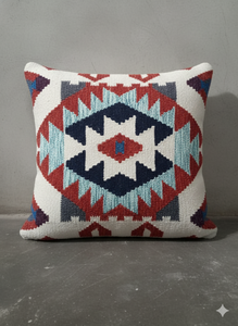 Housses de coussin de canapé modernes en chenille tissées à la main par Coral Weavers avec fermeture éclair et motifs géométriques personnalisés pour la maison et l'hôtellerie - Product Image 4