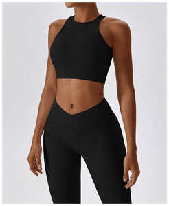 Soutien-gorge de sport pour femme, blanc uni, pour la gym, l'entraînement et la course, modèle Clothesbody Butter - Product Image 1