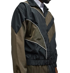 Nylon Windbreaker <b>Jacket</b> Zip Up Waterproof <b>Men</b> Lightweight Running Outdoor Nylon Rain <b>Jacket</b> - Product Image 6