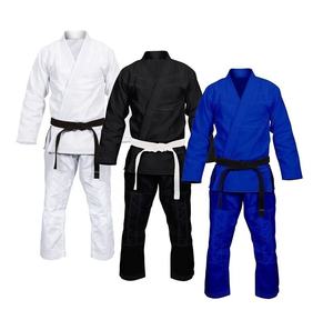 Calidad profesional negro Jiu Jitsu Gi Kimono hecho a medida BJJ Gi Set Unisex adultos artes marciales entrenamiento Judo estilo - Product Image 3