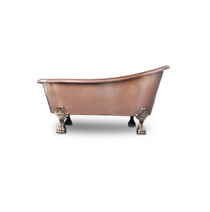 Creative Low MOQ Handmade Bronze Copper Bathtub Without Overflow for Sale by Manufacturers - Product Image 3