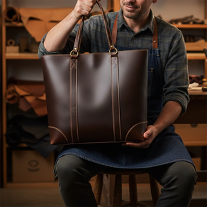 Bolsos de Mano de Cuero Genuino Personalizados al por Mayor para Mujer, Nueva Bolsa de Hombro de Gran Capacidad, Cierre de Cremallera, Precio Razonable en Oferta - Product Image 6