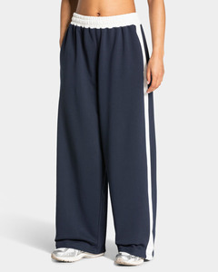 Pantalones Deportivos de Cintura Alta a Rayas Personalizados para Mujer, Pantalones de Chándal Cómodos, Tela de Alta Calidad, Fabricante de Ropa OEM ODM - Product Image 3