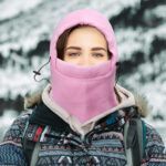 Balaclava thermique - Gris/Olivier/Rose/Rouge - Masque confortable et chaud pour les activités de plein air - Product Image 4