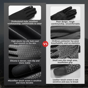 ถุงมือปั่นจักรยานแบบกำหนดเอง OEM ถุงมือขี่จักรยานแบบเจลเสริม ระบายอากาศได้ดี ผลิตในปากีสถาน - Product Image 2
