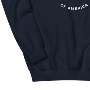 Sweat-shirt à capuche unisexe bleu marine en molleton doux à manches longues avec poche kangourou, vêtement décontracté d'hiver, streetwear tendance - Product Image 6