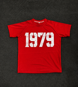 เสื้อยืดสีชมพูขนาดใหญ่พิเศษ พิมพ์ลายกราฟิกปี 1979 ผ้าฝ้าย สตรีทแวร์ วินเทจ ยูนิเซ็กส์ เสื้อยืดเปล่า รับผลิตแบบ OEM ODM - Product Image 3
