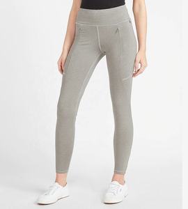 Leggings de yoga et de fitness pour femmes, taille haute, respirants, écologiques, avec logo personnalisé et design patchwork, tendance et en gros - Product Image 5