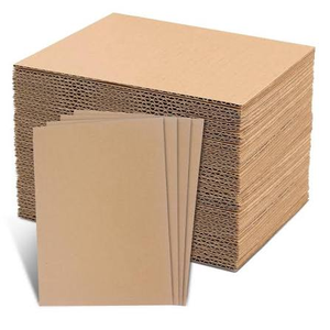 Emballage d'articles en carton ondulé recyclé à double face, écologique, biodégradable, recyclable, anti-ondulation, vente en gros - Product Image 1