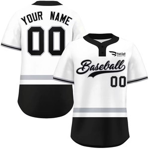 Practice Wear New Arrival <b>Baseball</b> Two Button Shirts Durable Material <b>Baseball</b> Two Button Shirts - Product Image 1