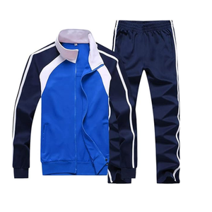 Polyester Cotton Fleece Tracksuit Set Designed for Men Seeking Warmth Style and Performance Daily - Product Image 2
