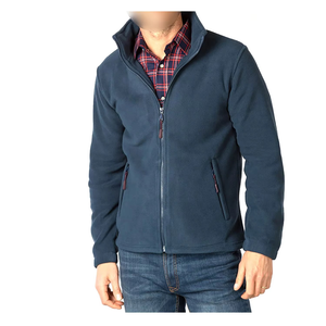 Custom <b>Men</b> Polar Fleece Jacket Full Zip Lightweight <b>Thermal</b> Outdoor Casual Winter Fleece Jacket OEM ODM Wholesale Custom Logo - Product Image 5